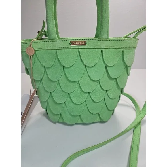 NWT Women's Soft Suede Leather Urmi‎ Bag by The Wolf Gang - Picture 5 of 14